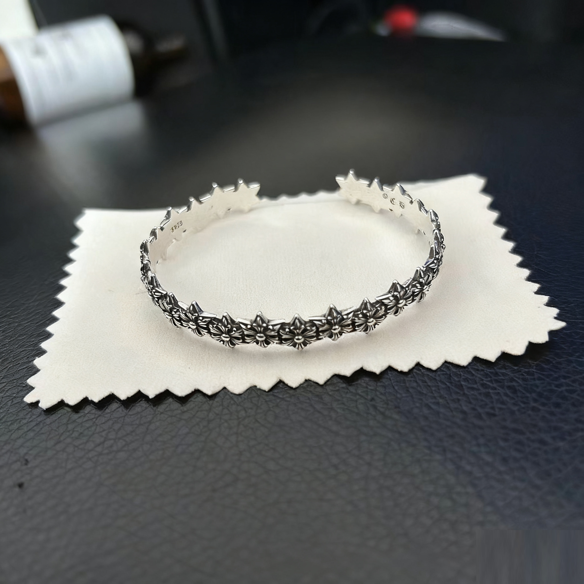 Cross Opening Retro Bracelet Skull Bullet Nail Text Sword Bracelet eprolo