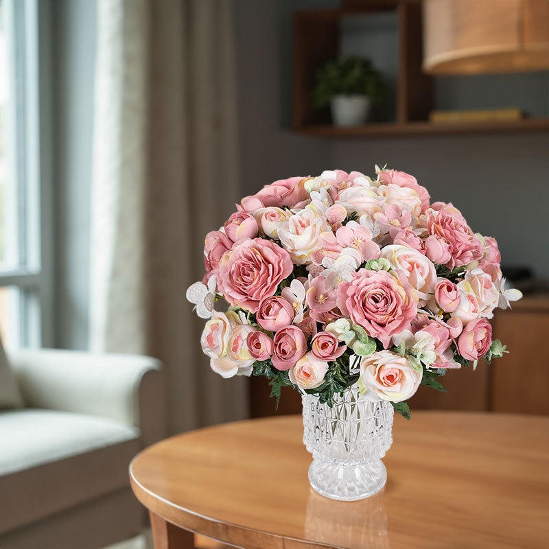 High-quality silk roses: for home, bedroom, weddings (wreaths, arch decor), outdoor yards, DIY gifts. eprolo