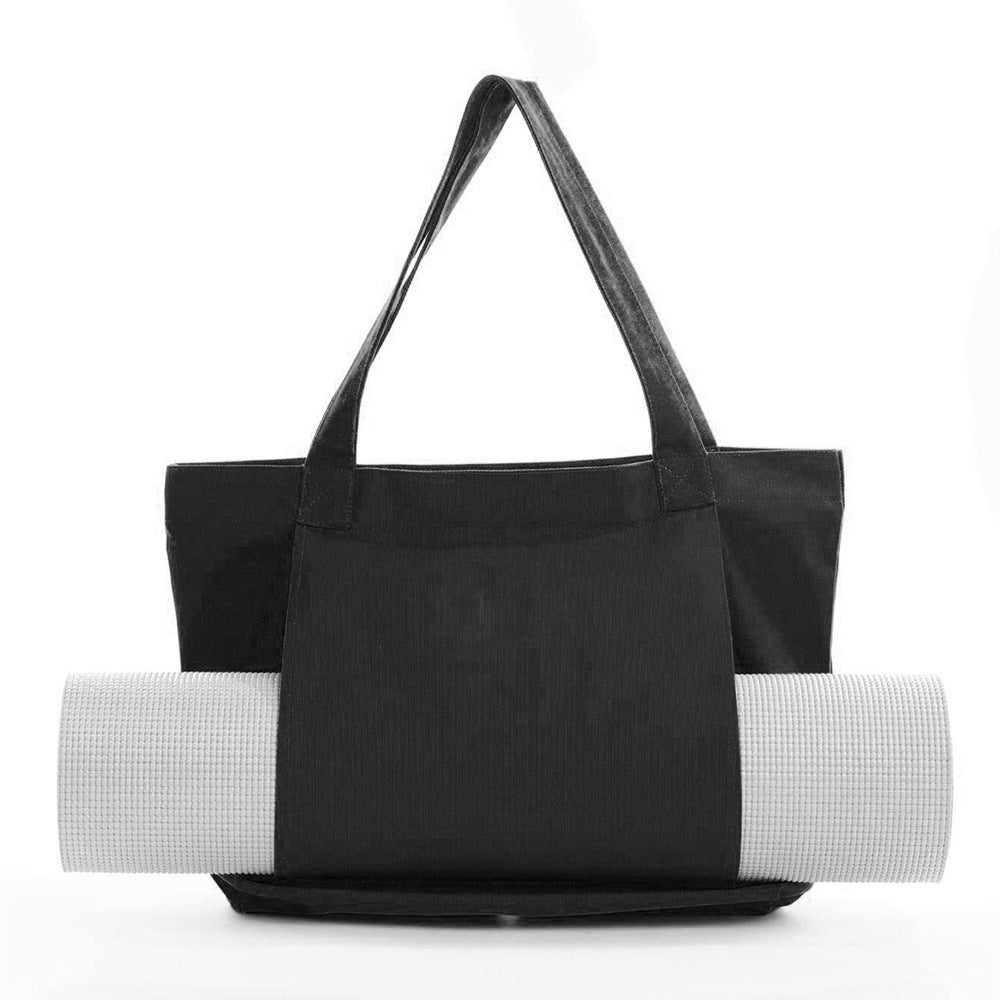 Yoga Pilates Mat Bag Canvas Handbag Outdoor Exercise Equipment Travel Yoga Mat Shoulder Bag eprolo