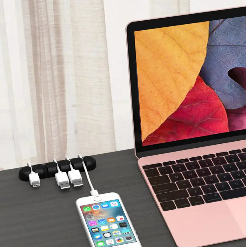 Cable Organizer Clips for Data Cords and Wires Shopera