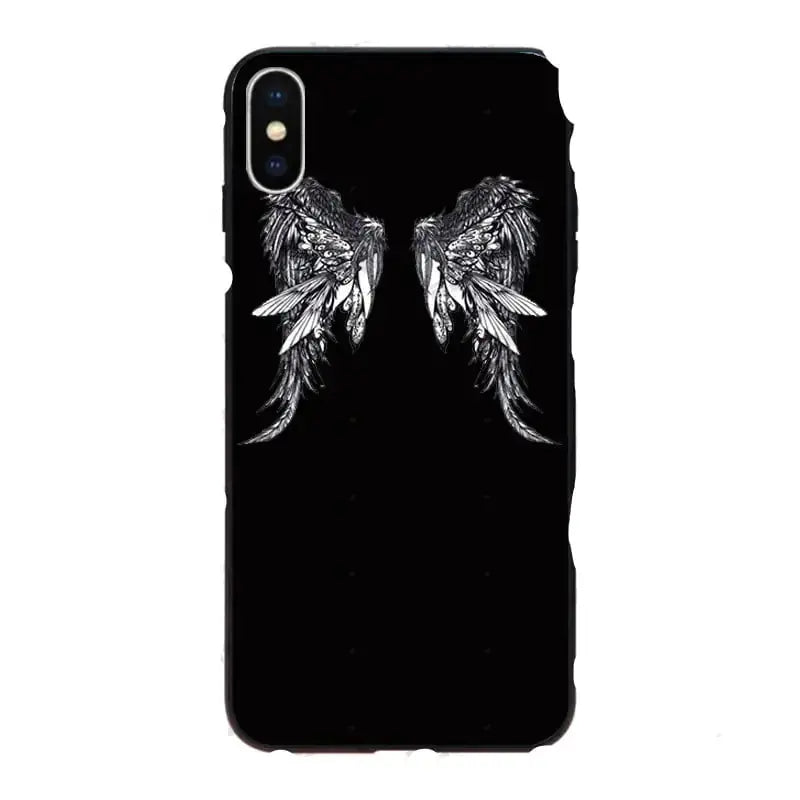 Devil and Angel Wings Phone Case for Apple Devices Shopera