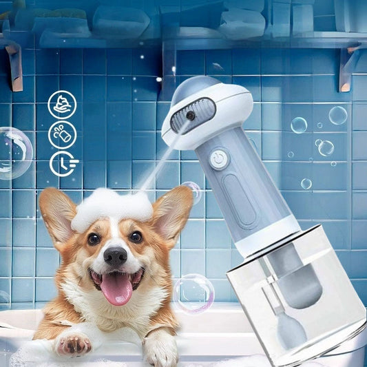 Pet Cleaning Bathing Automatic Pet Shower Foaming Machine Cat Dog Bath Solution Foaming Machine Electric Bubble Machine eprolo