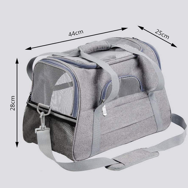 Pet Bag Portable Cat Backpack Simple And Breathable Pet Bag Crossbody Pet Bag Pet Car Bag eprolo