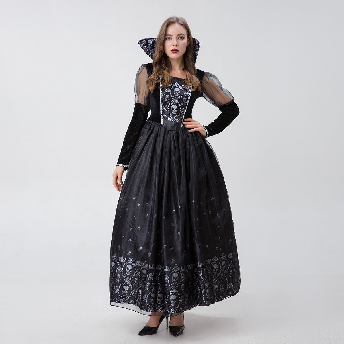 Halloween Costume New Arrival Horror Skull Zombie Costume Bar Party Vampire Devil Performance Outfit eprolo