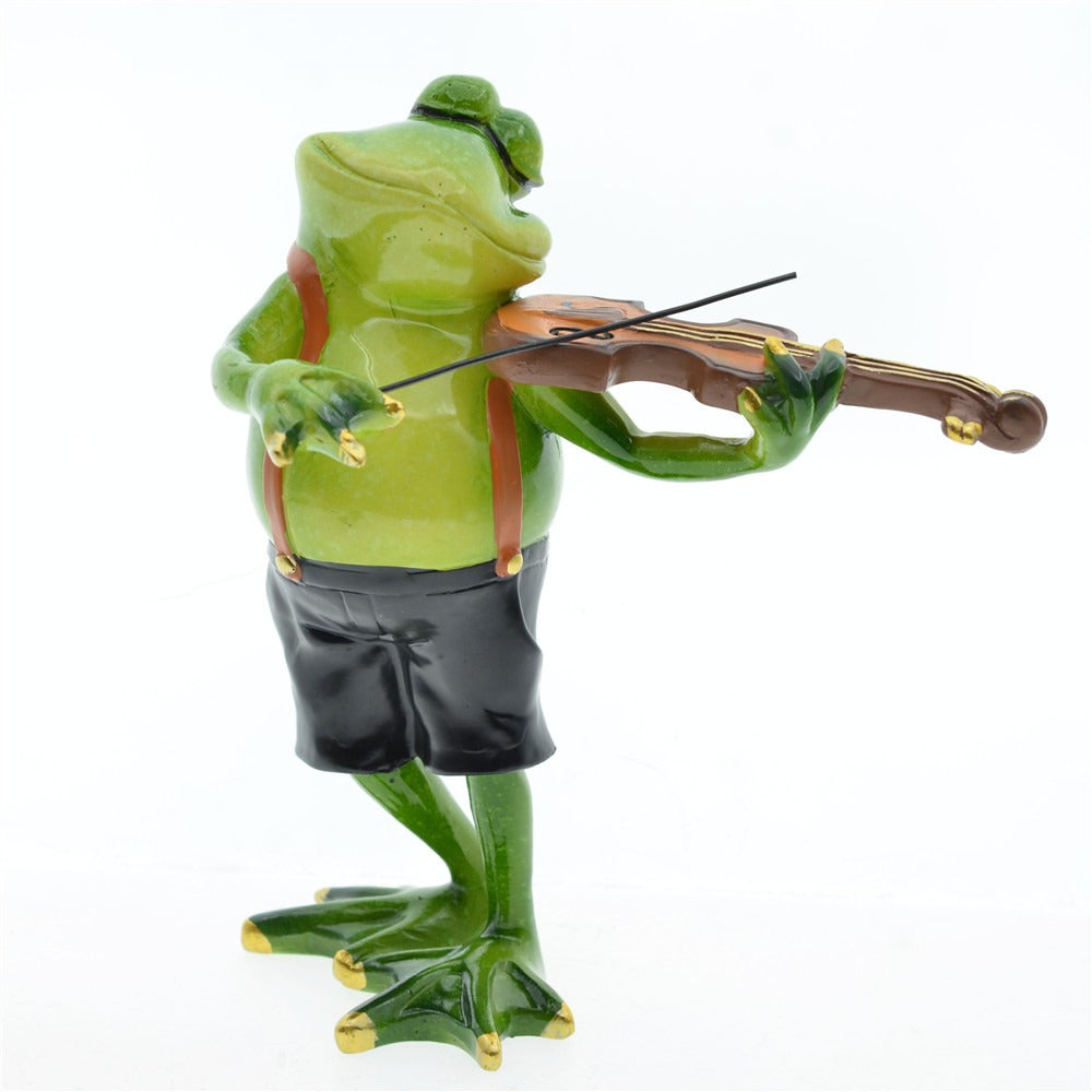 Art frog resin ornaments eprolo