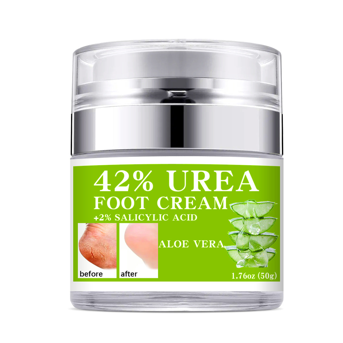 42% Urea Hand and Foot Cream for Dry and Cracked Skin: Moisturizing, Hydrating, and Nourishing Body Lotion, 50ml eprolo