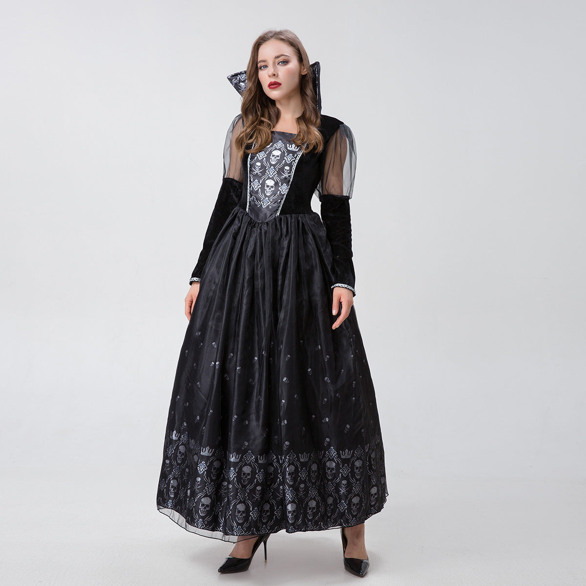 Halloween Costume New Arrival Horror Skull Zombie Costume Bar Party Vampire Devil Performance Outfit eprolo