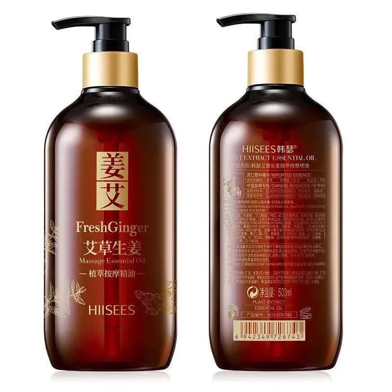 Ginger Essential Oil 500ml for Body Care and Moisture Shopera