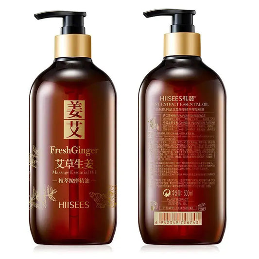 Ginger Essential Oil 500ml for Body Care and Moisture Shopera