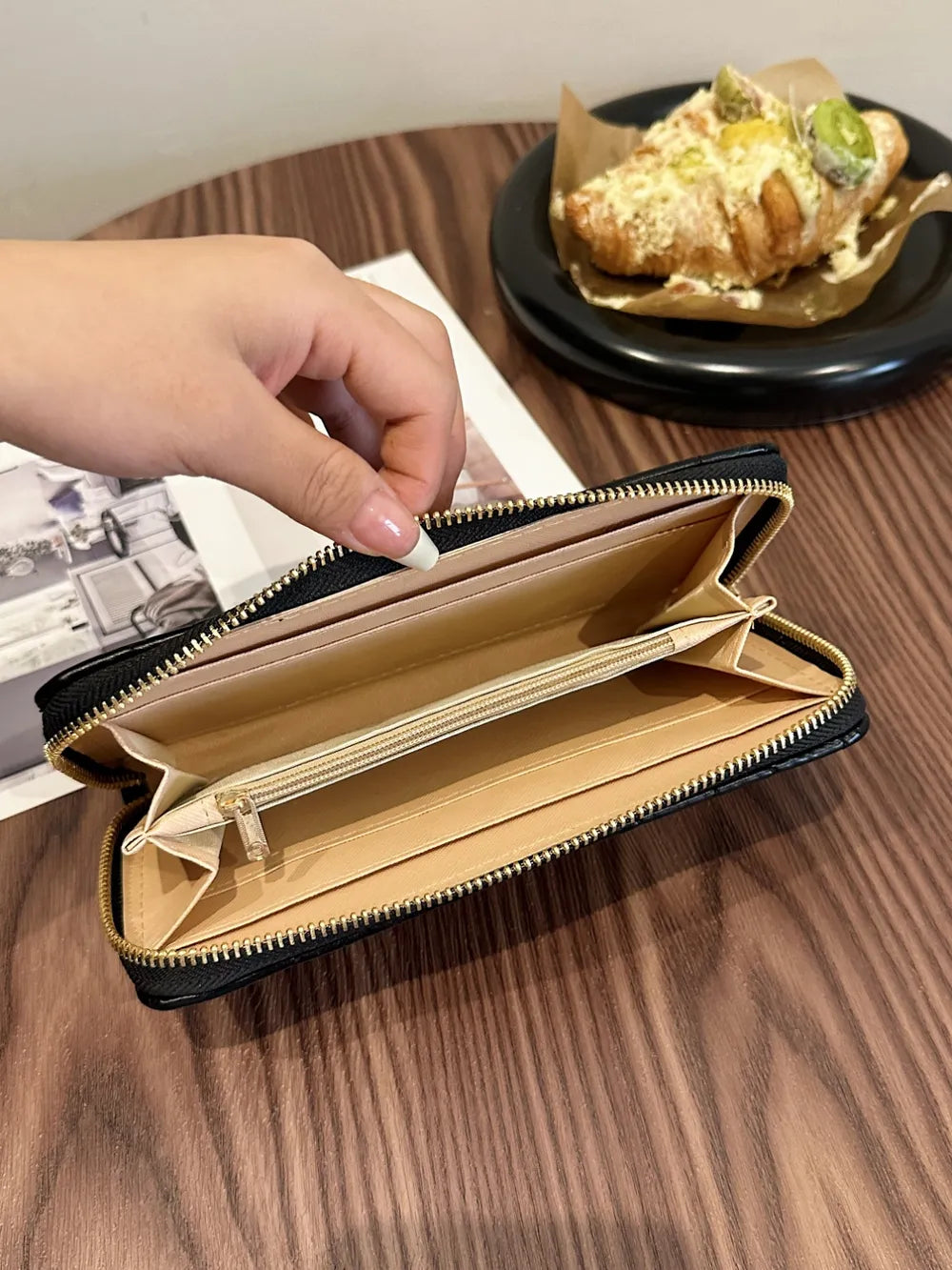 PU Leather Solid Color Wallet eprolo