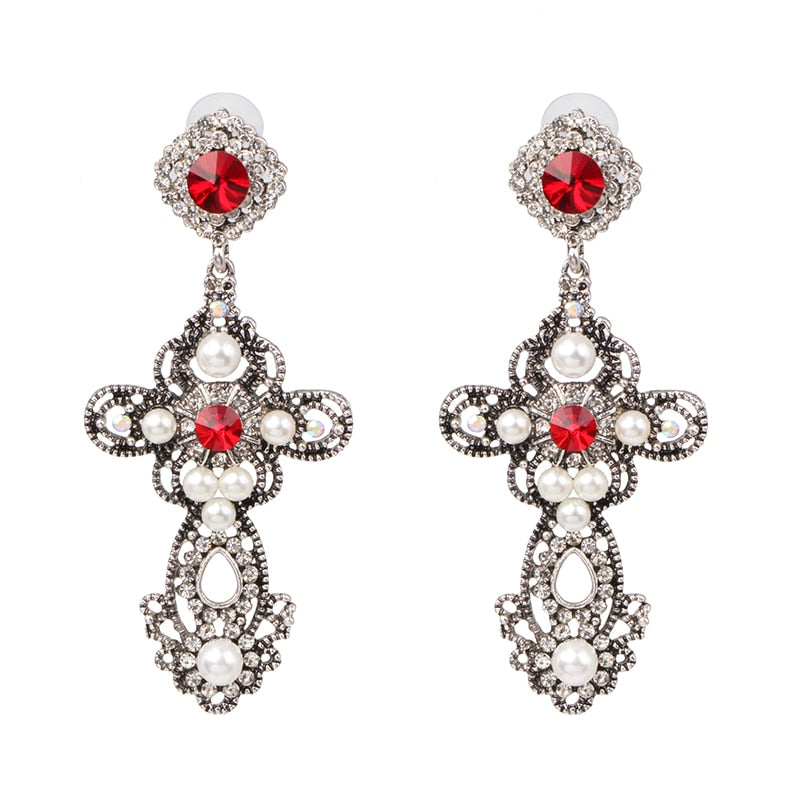 New Creative Simple Diamond Stud Earrings Boutique Elegant Women's Jewelry eprolo