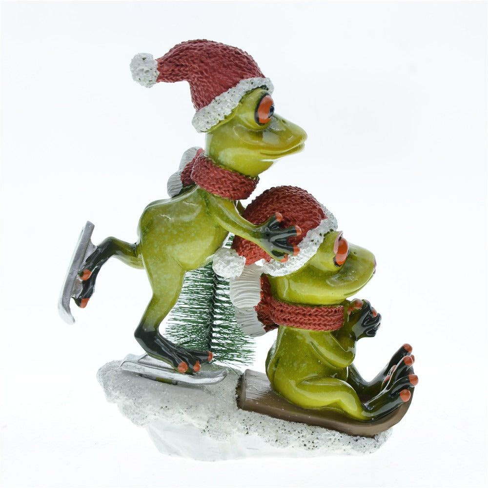 Garden Home Decoration Couple Frog Resin Craft Decoration eprolo