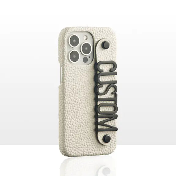 Personalized PU Letter Phone Case for iPhone 14/13/12/11