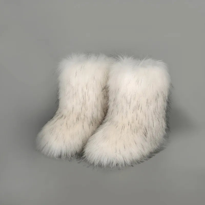 Thermal Fuzzy Platform Boots eprolo