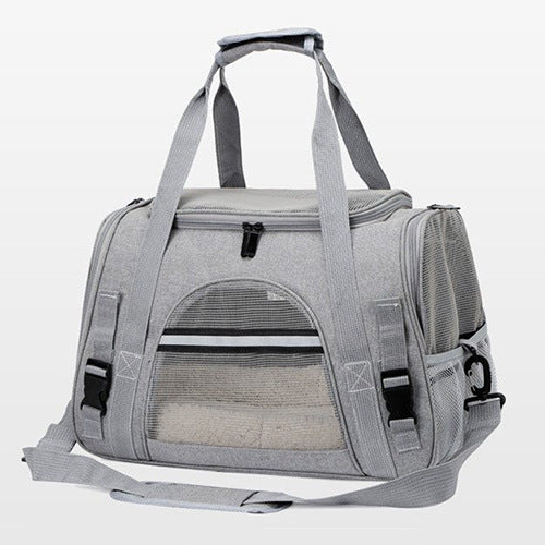 Pet Bag Portable Cat Backpack Simple And Breathable Pet Bag Crossbody Pet Bag Pet Car Bag eprolo