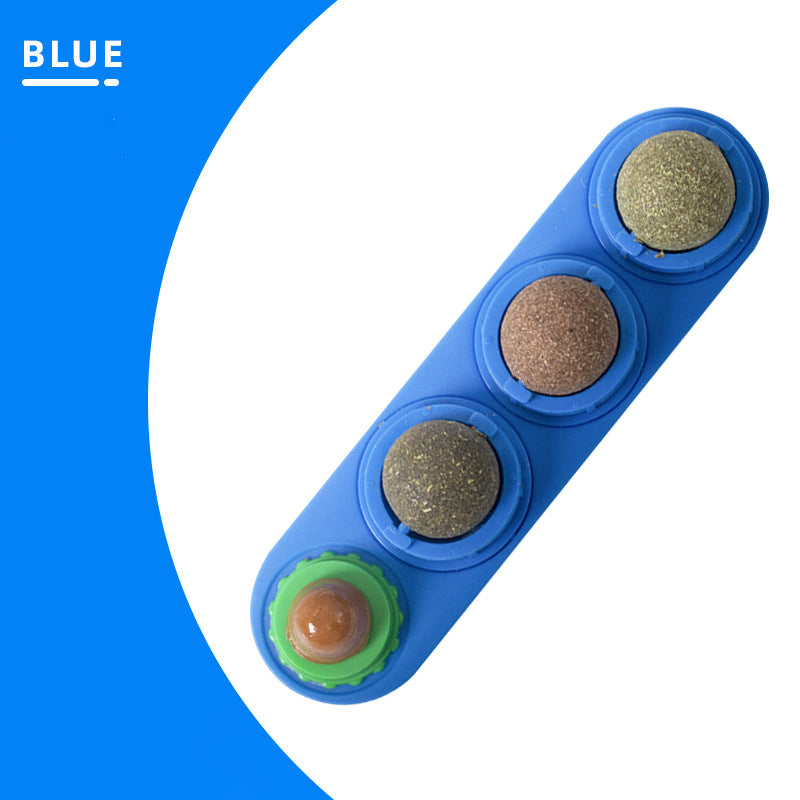 Cat mint ball spinning ball toy cat snacks lollipops self fun toys lots of fun eprolo