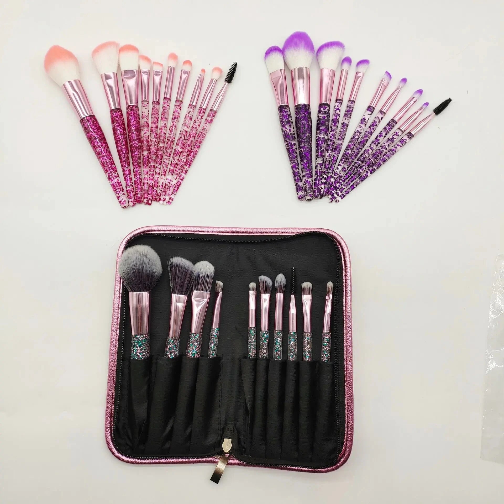 10-Piece Makeup Brush Set for Beauty and Blending Shopera