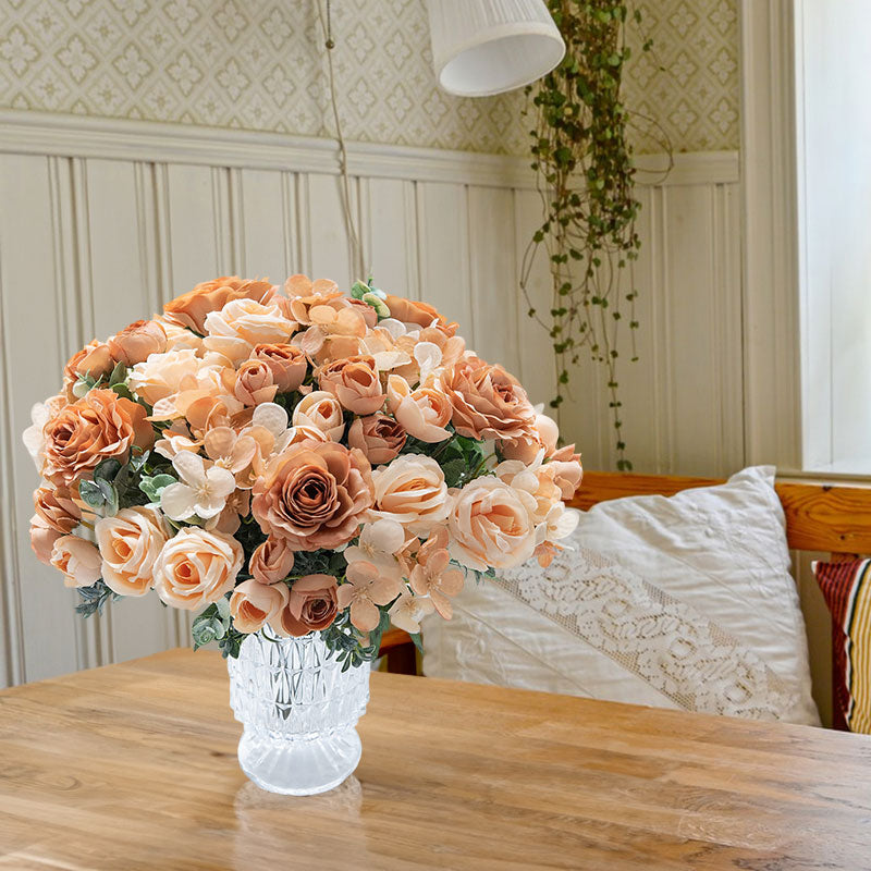 High-quality silk roses: for home, bedroom, weddings (wreaths, arch decor), outdoor yards, DIY gifts. eprolo