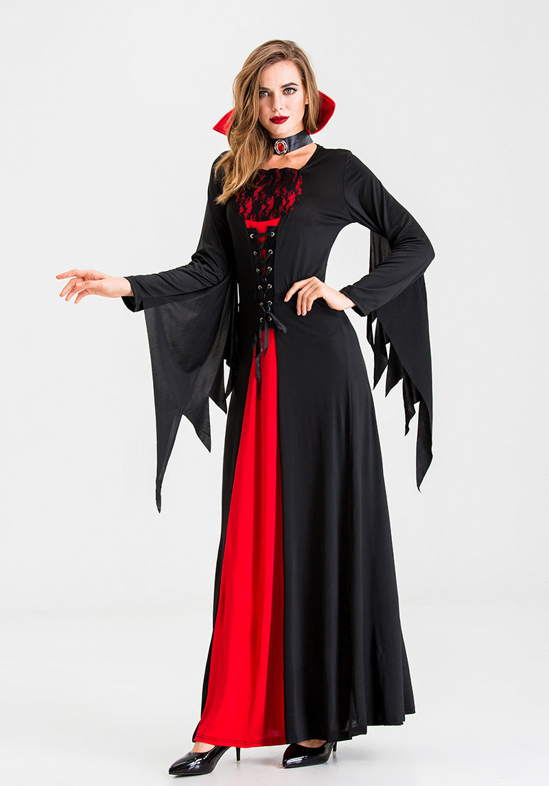 Beaded Love Movie Photography Costume Size-specific Halloween Devil Vampire Ghost Bride Grim Reaper Role-play Dress eprolo