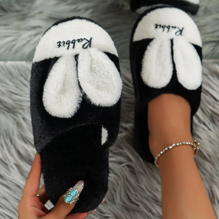 Rabbit Ears Round Toe Slippers eprolo