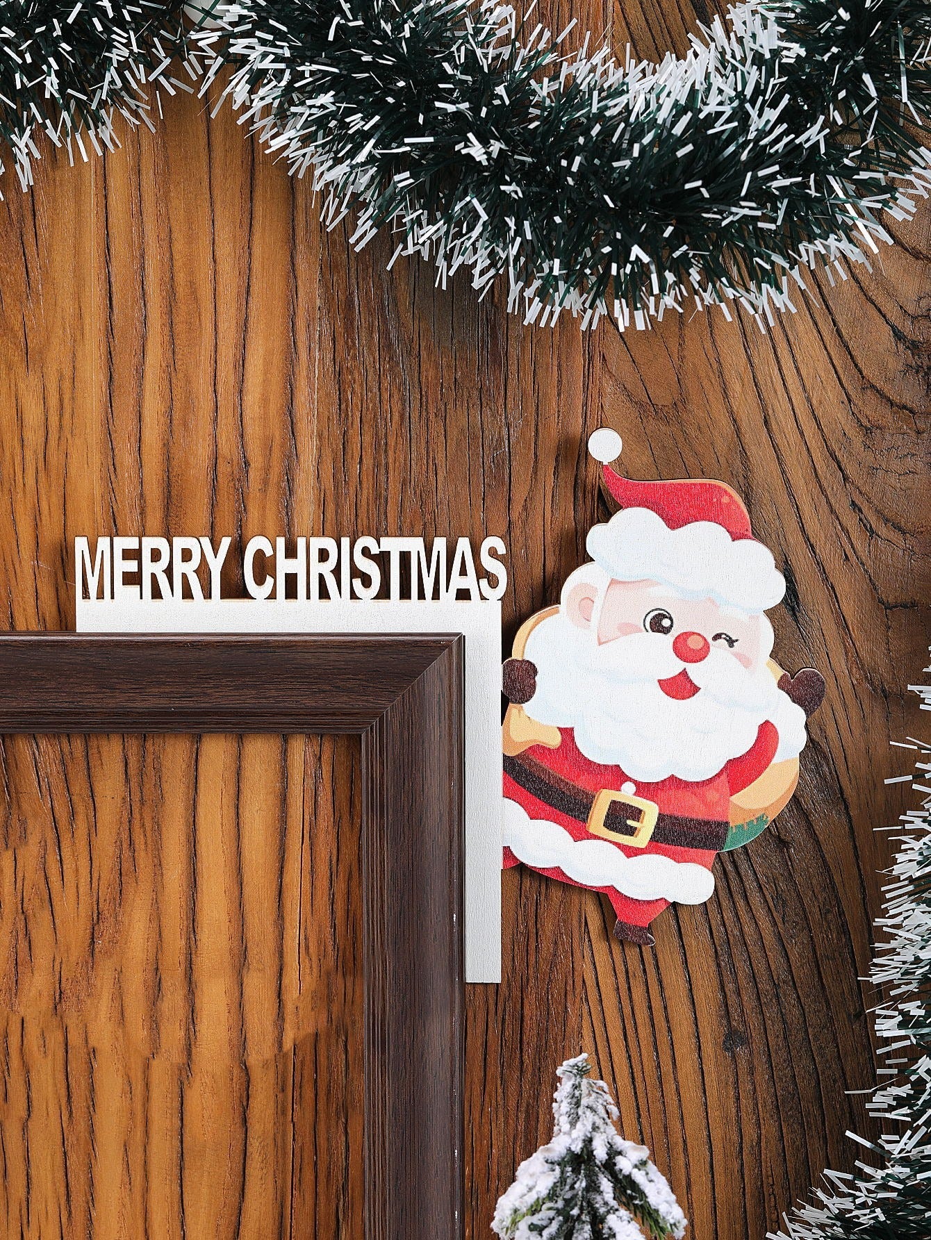 Christmas door frame decoration Christmas door corner door frame decoration eprolo