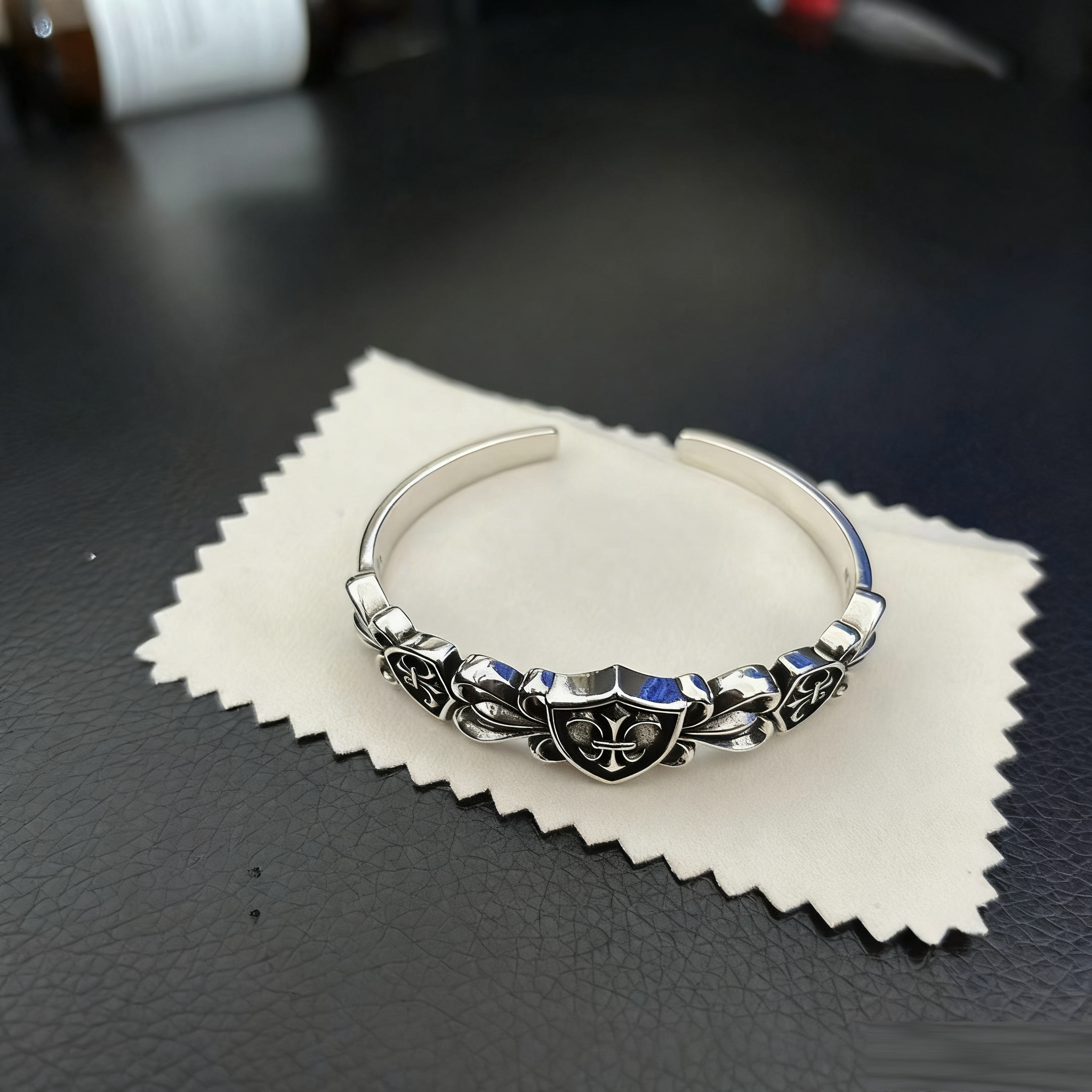 Cross Opening Retro Bracelet Skull Bullet Nail Text Sword Bracelet eprolo