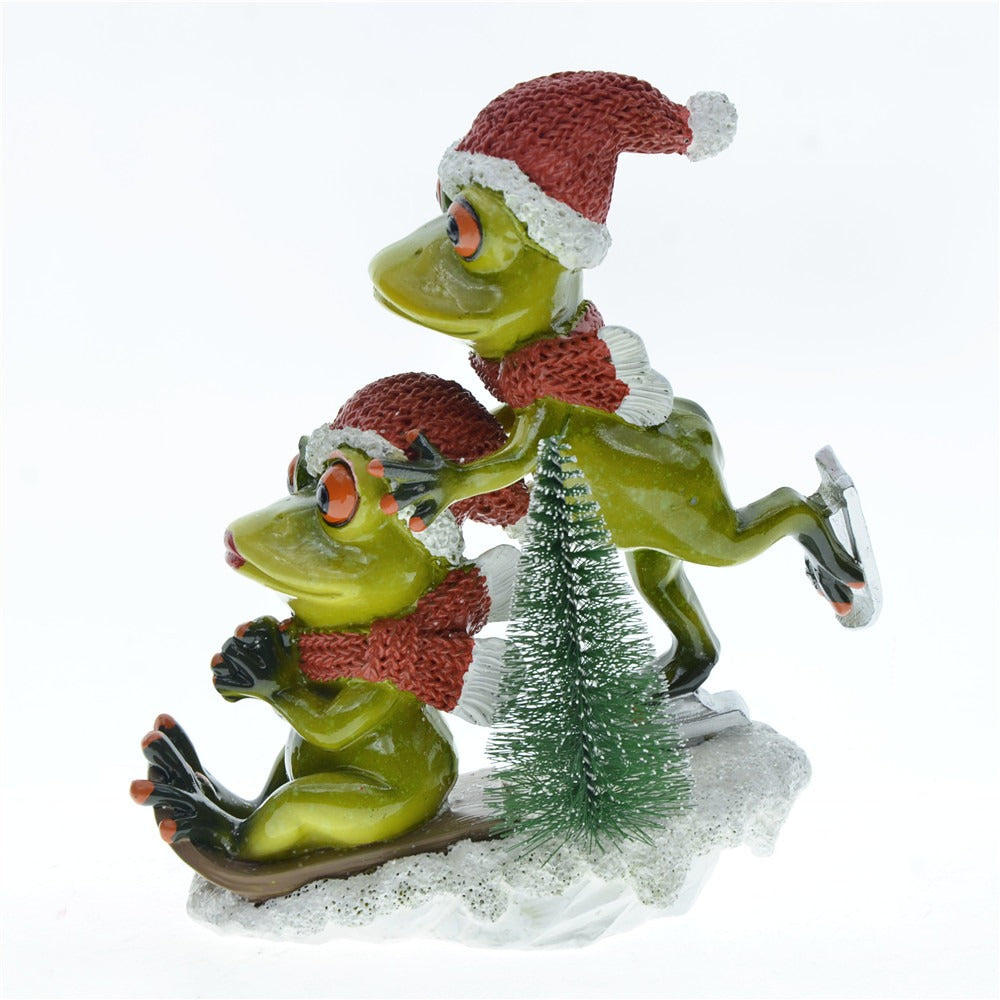 Garden Home Decoration Couple Frog Resin Craft Decoration eprolo