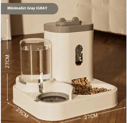 Automatic Pet Feeder Dog Basin Cat Bowl Supplies Water Dispenser Shopera