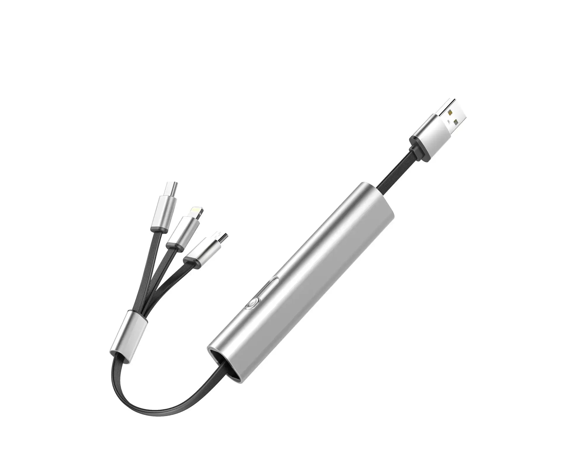 Portable Telescopic Data Cable - Type-C, Micro, Apple Shopera