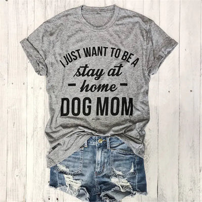 "I Just Want to Be a Letter Print T-Shirt"