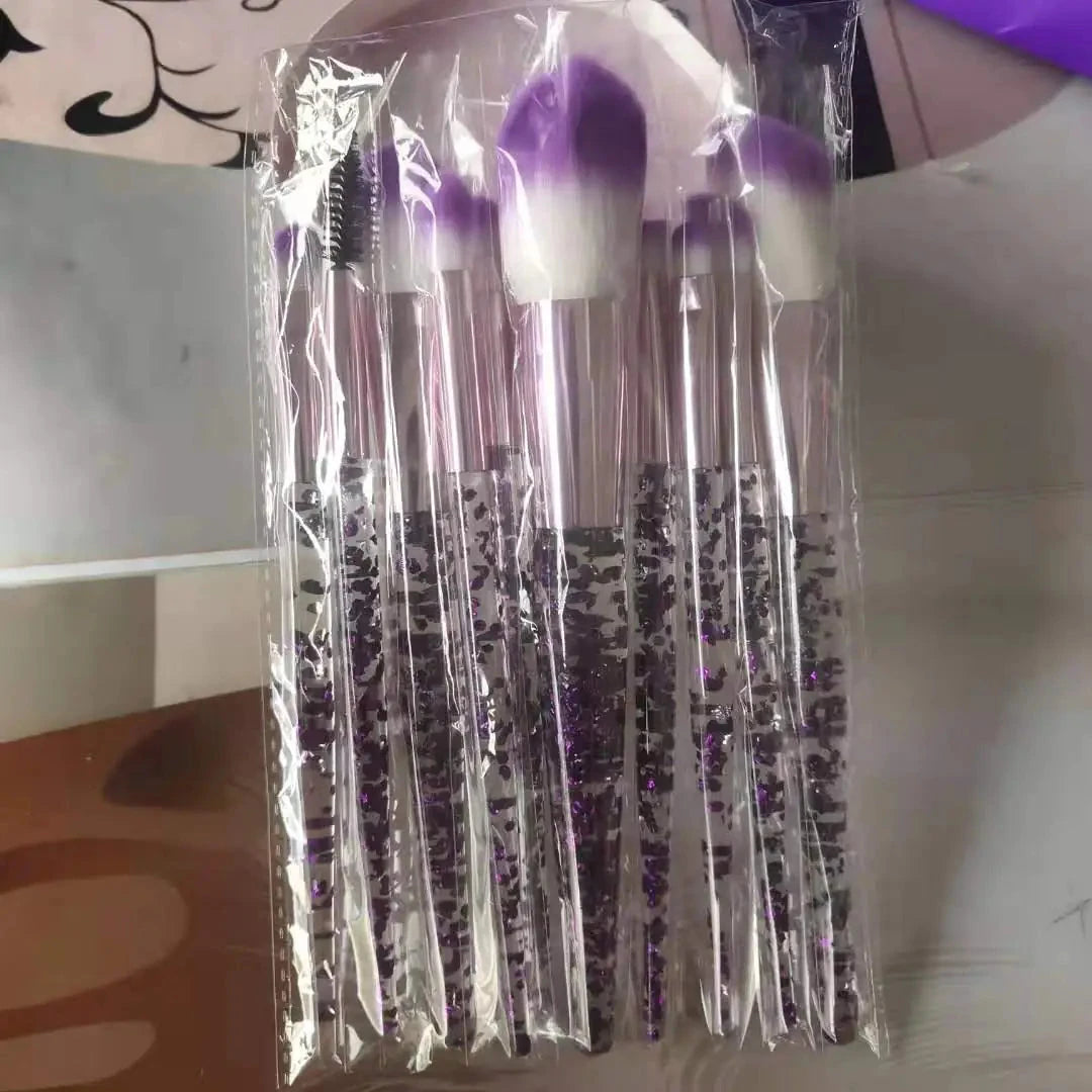 10-Piece Makeup Brush Set for Beauty and Blending Shopera