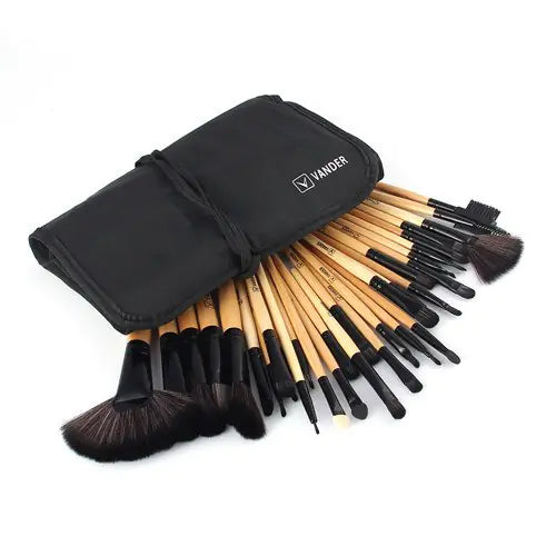 32-Piece Makeup Brush Set for Beauty and Cosmetics