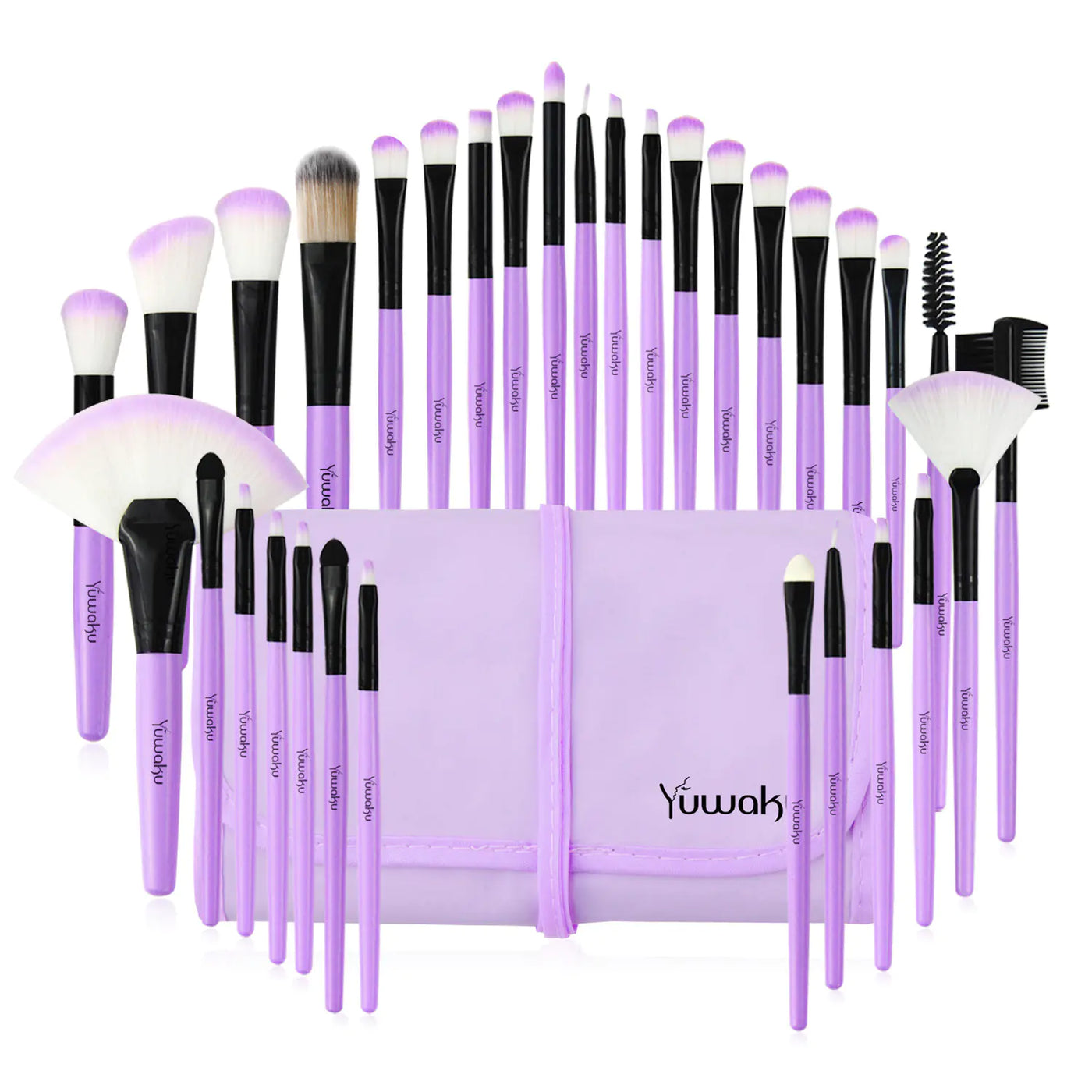 32-Piece Makeup Brush Set for Beauty and Cosmetics