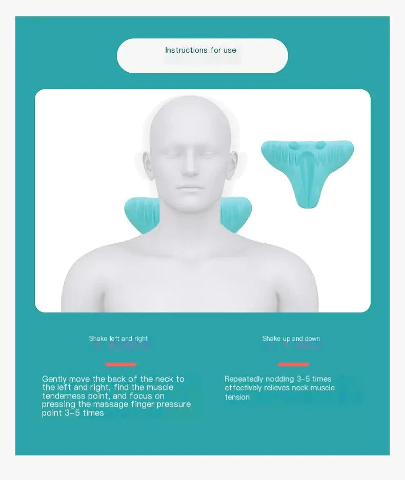 Neck Traction & Massage Pillow Shopera