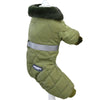 Thicken Warm Dog Jumpsuit – Winter Fleece Pet Clothes for Small & Medium Dogs