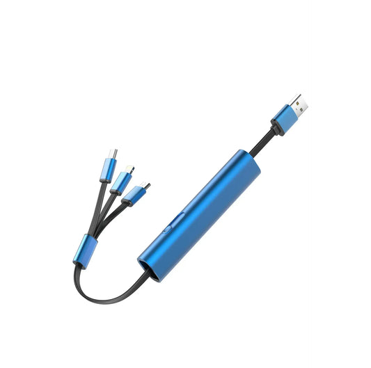 Portable Telescopic Data Cable - Type-C, Micro, Apple Shopera
