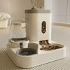 2-in-1 Automatic Pet Feeder & Water Fountain – Large Capacity Dispenser