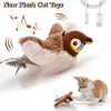 Electric Catnip Bird Cat Toy – Motion Activated Rechargeable Kitten Toy