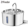 2.2L Stainless Steel Pet Water Fountain – Automatic Water Dispenser for Cats & Dogs