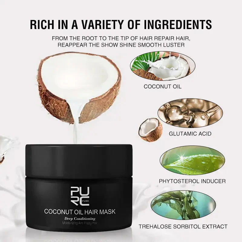 Anti-Shedding Smooth Hair Mask for Frizz Control Shopera