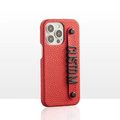Personalized PU Letter Phone Case for iPhone 14/13/12/11