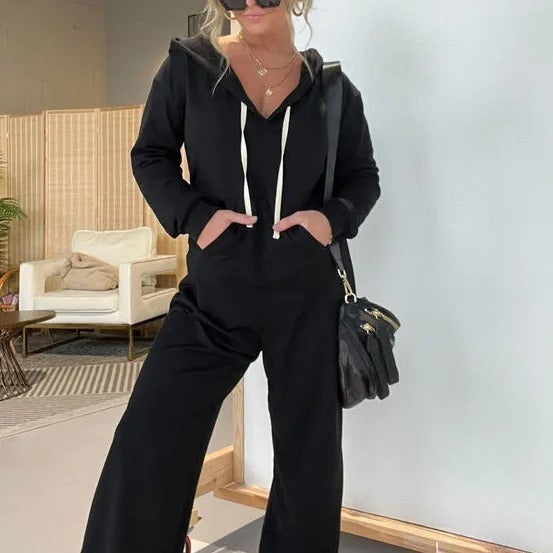 Women's Spring And Autumn Leisure Solid Color One-piece Sweater Shopera