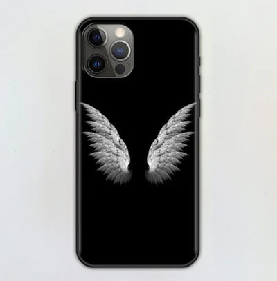 Devil and Angel Wings Phone Case for Apple Devices