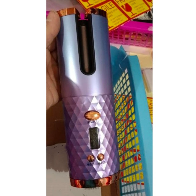 Curling Iron USB Wireless Multifunctional Charging Curler Shopera