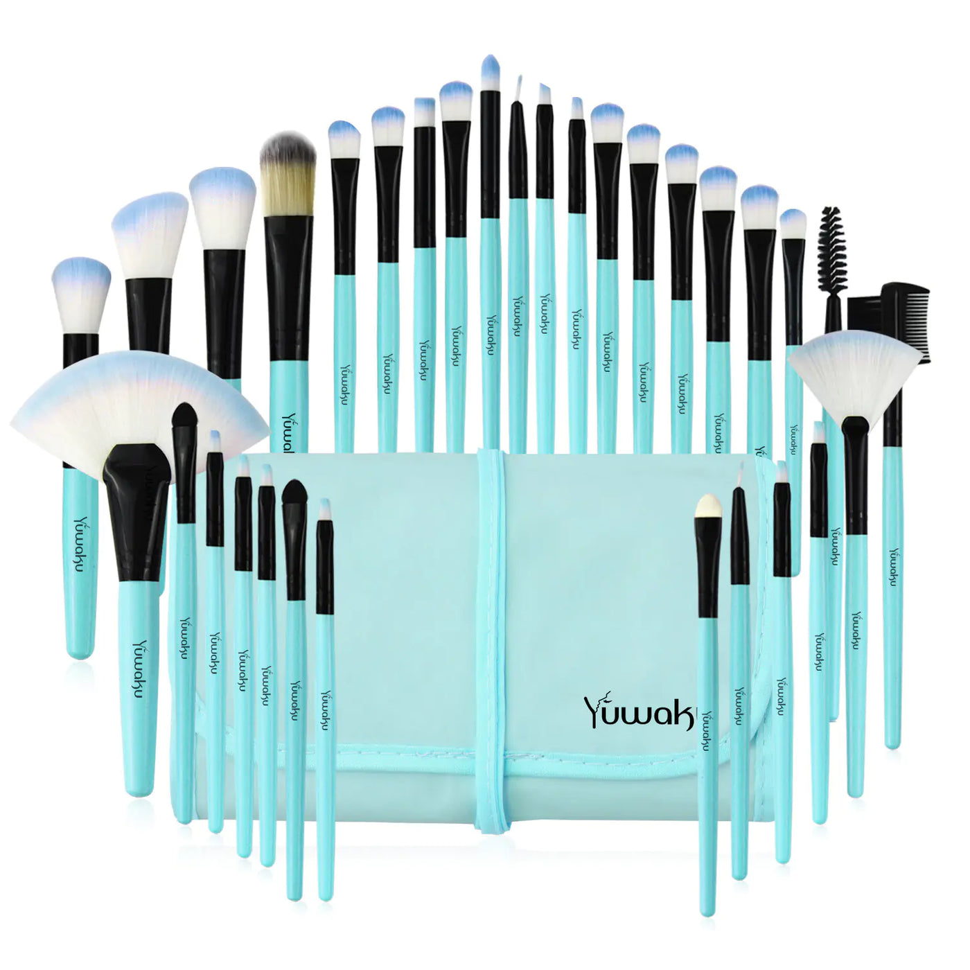 32-Piece Makeup Brush Set for Beauty and Cosmetics