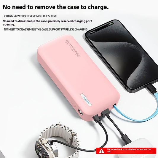 Electric Energy Block 20000 MA Silicone Protective Cover Power Bank Shopera