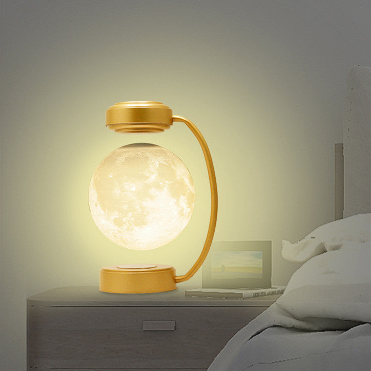3D LED Moon Night Light Wireless Magnetic Levitating Rotating Floating Ball Lamp For School Office Bookshop Home Decoration Shopera
