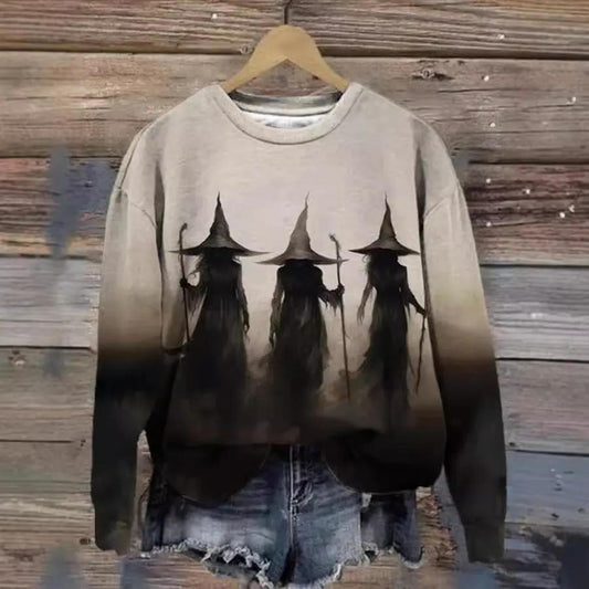 Halloween Horror Funny Women's Sweater 3D Printing null