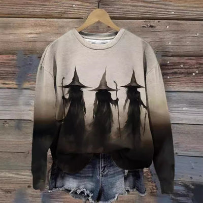 Halloween Horror Funny Women's Sweater 3D Printing