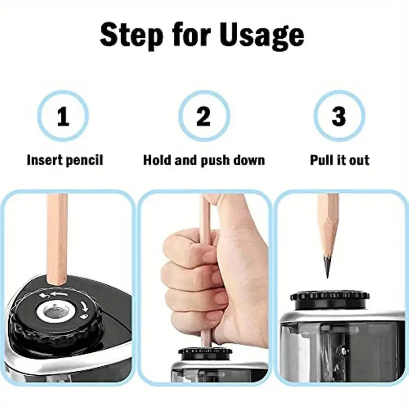 Portable Electric Pencil Sharpener Shopera